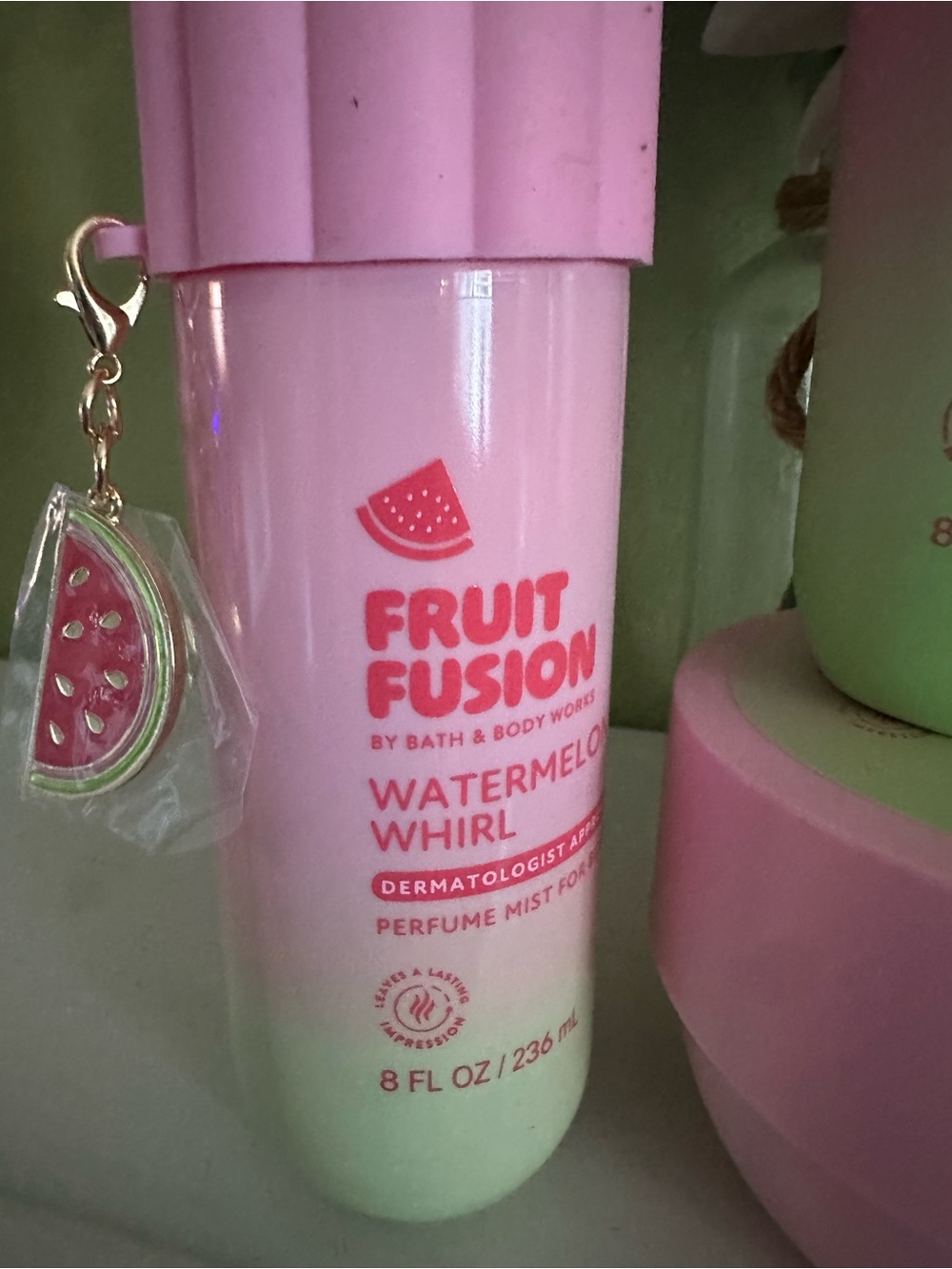 Bath & Body Works Fruit Fusion Watermelon Whirl Set - Pink & Green - Picture 3 of 6